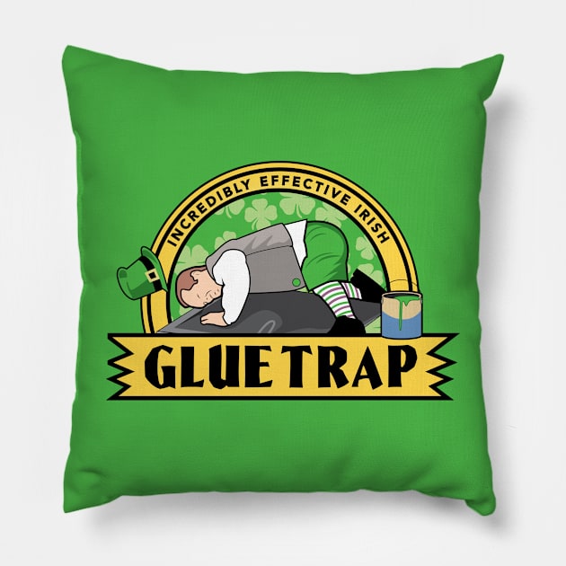 Irish Glue Trap Pillow by Gimmickbydesign