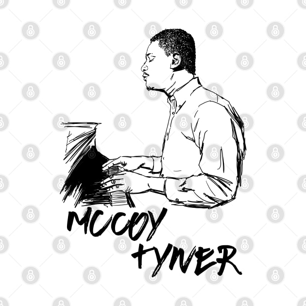 McCoy Tyner by Erena Samohai