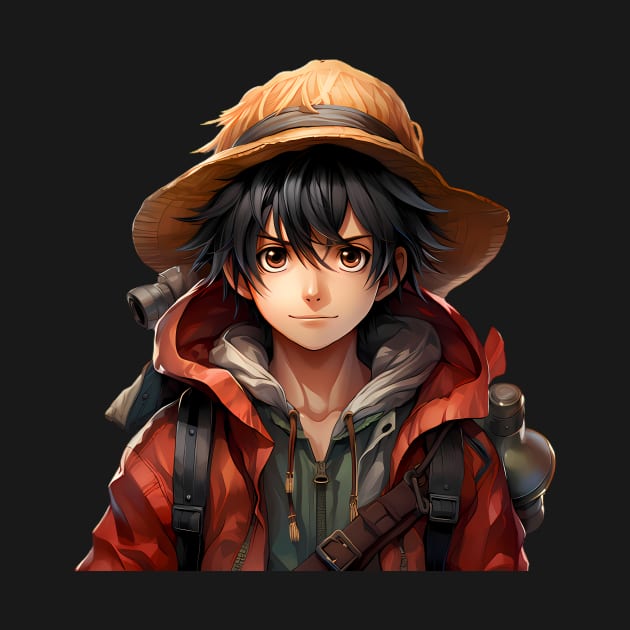 Reimagined Monkey D. Luffy from One Piece by Keciu's Shop