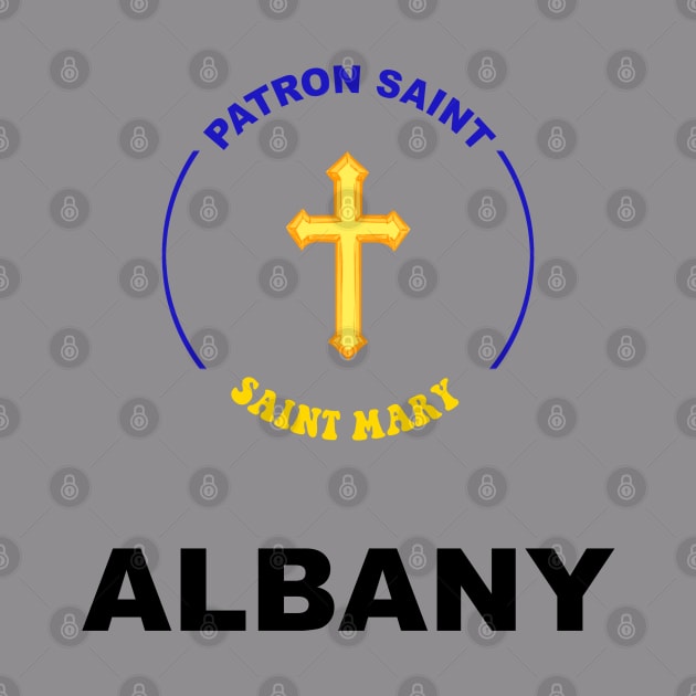 ALBANY NEW YORK PATRON SAINT by CITY PATRON SAINTS