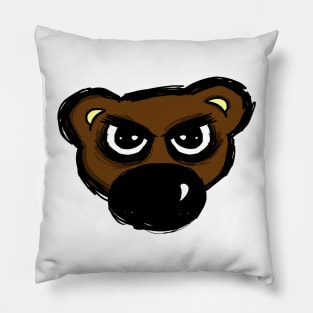 bad bear Pillow