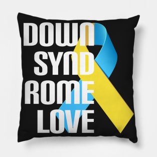 Down Syndrome Awareness Ribbon Shirt Pillow