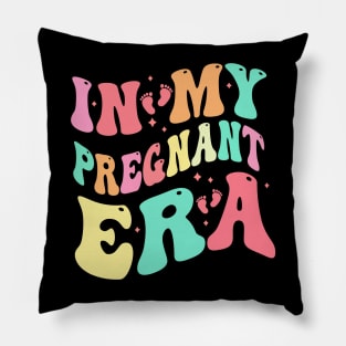 In My Pregnant Era Funny Pregnancy Announcement Pregnant Pillow