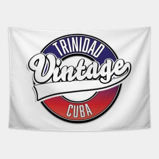 Trinidad cuba vintage logo Tapestry