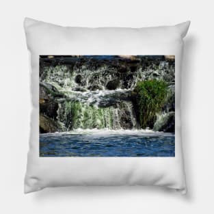 Waterfall in miniature Pillow