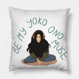 Yoko Ono Muse Pillow