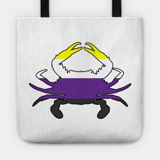 Blue Crab: Nonbinary Pride Tote