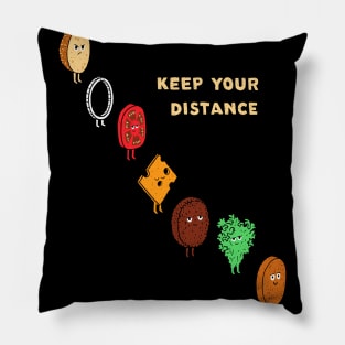 Keep your distance Pillow
