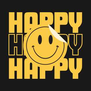 Spread Joy with Our Happy Smiley T-Shirt - Embrace Positivity Everywhere T-Shirt