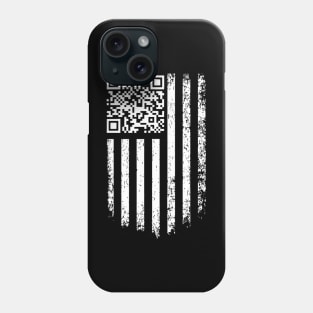 Trump Dance QR with America Flag Phone Case