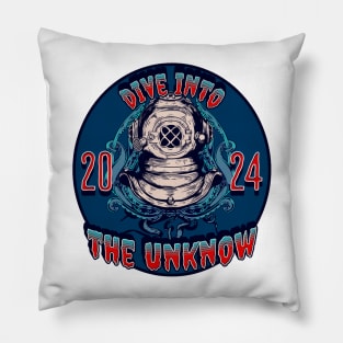 dive into the unknow Pillow
