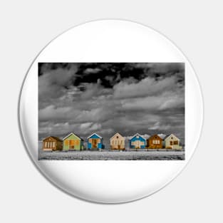 Hengistbury Head Beach Huts Bournemouth Dorset UK Pin