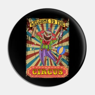 Circus of Nightmares: Horror Circus Clown Pin