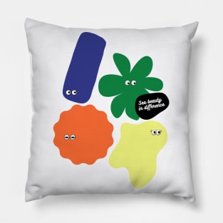 Diversity: See Beauty in Difference Pillow