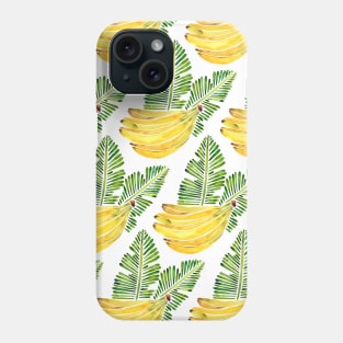 Green Bananas Pattern Phone Case