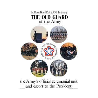 Old Guard Bicentennial Poster T-Shirt