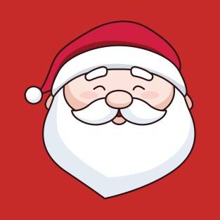 Smiley Santa, Marketplace  T-shirt, Accessories, Home and Decoration T-Shirt