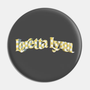 Loretta lynn magic singer Pin