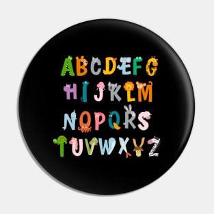 alphabet animals Pin