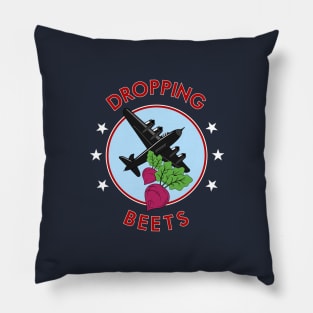 Dropping Beets Pillow