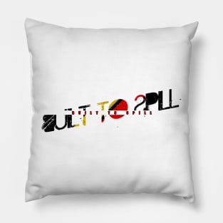 vintage typo Built To Spill Pillow
