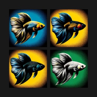 Pop Black Comet Goldfish - Cool Aquarium Fish T-Shirt