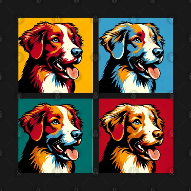 Nova Scotia Duck Tolling Retriever Pop Art - Dog Lovers by PawPopArt