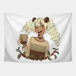 Coffee-chan Tapestry