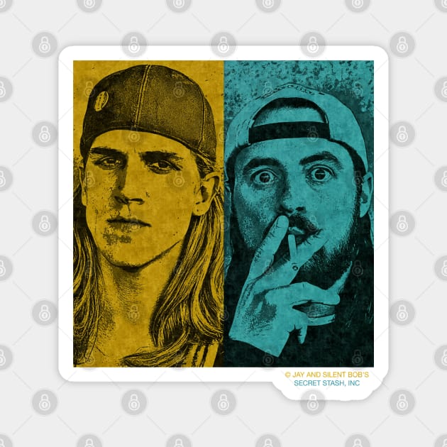 Jay and Silent Bob. Magnet by Morishasha