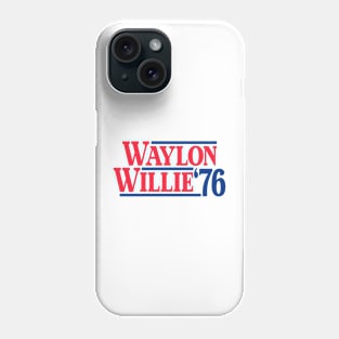 Waylon and Willie '76 Phone Case