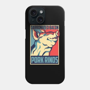 Carbonated Bacon - Funny Pork Rinds Graphic Phone Case