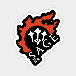 Sage - For Warriors of Light & Darkness Magnet