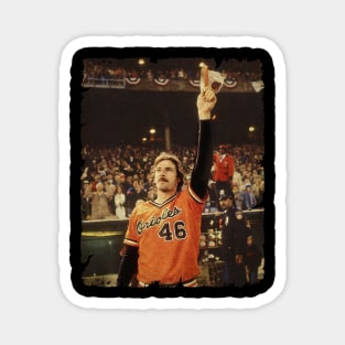 Mike Flanagan in Baltimore Orioles, 1979 Magnet