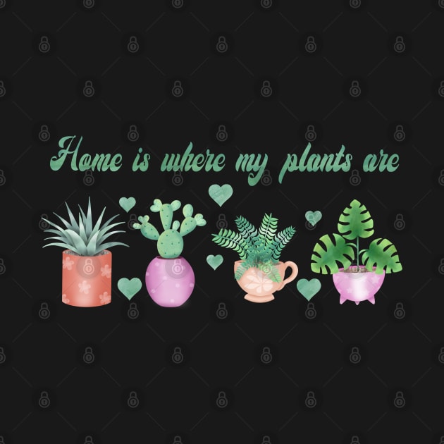 Home is where my plants are by Manxcraft