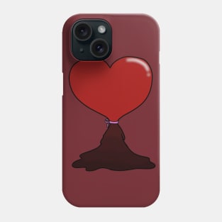 Heart love and Pain Phone Case