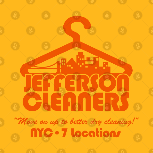 Jefferson Cleaners The Jeffersons TShirt TeePublic