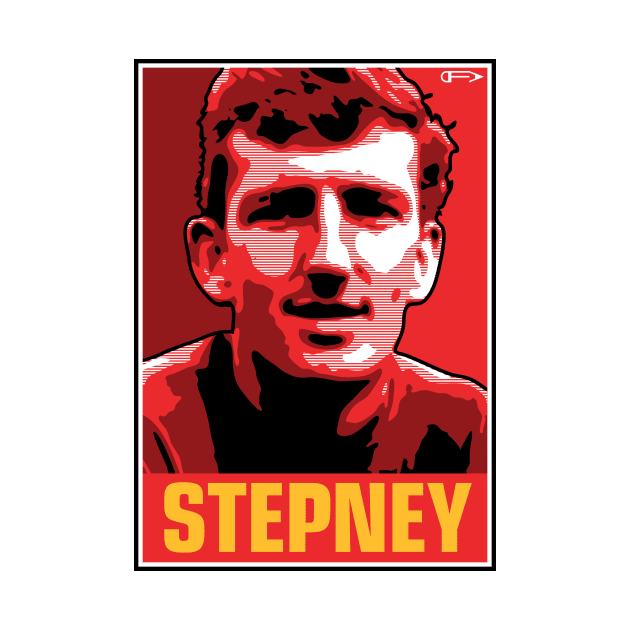 Stepney - MUFC by David Foy Art