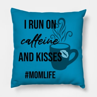 Caffeine and Kisses Pillow