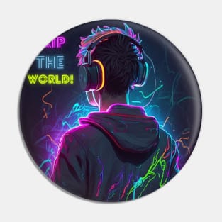 skip the world | music is life | let's escape the world Pin