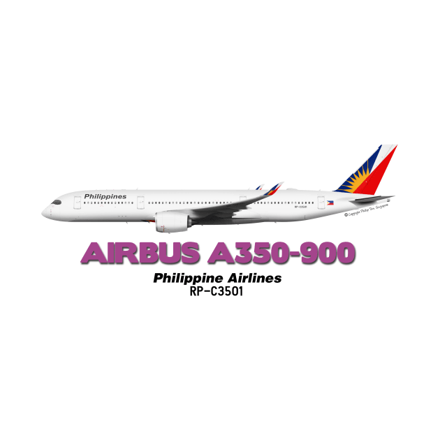 Airbus A350-900 - Philippine Airlines by TheArtofFlying