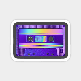 Extreme Purple Cassette Tape Magnet