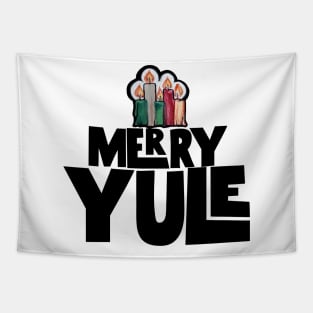 Merry Yuletide Greetings Tapestry