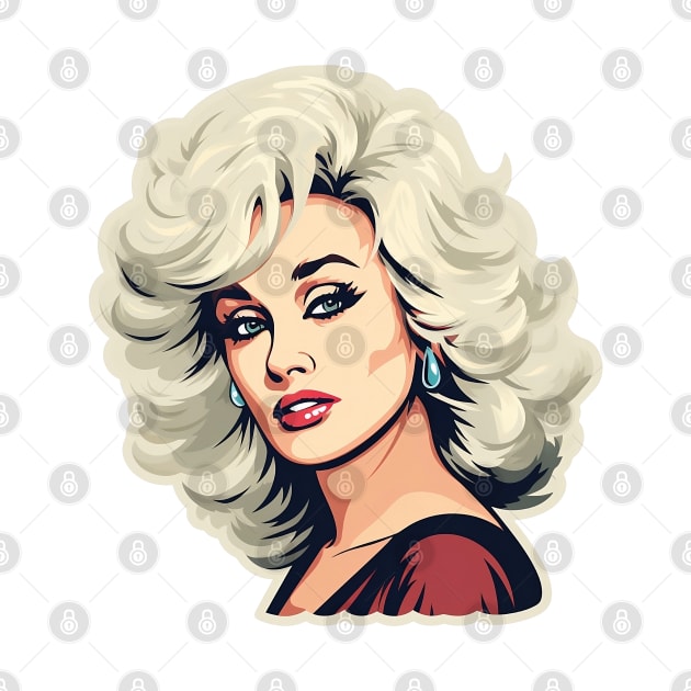 Dolly Parton Art by tysonstreet