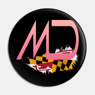 MD STATE FLAG DESIGN Pin