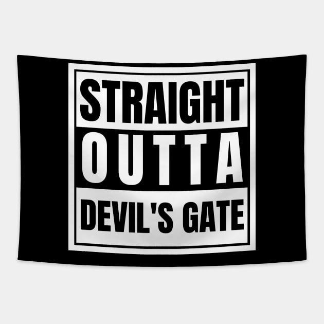 Straight Outta Devil's Gate Supernatural Door to Hell Azazel the Colt Opening the Gates of Hell 66 LilithSeals Free Lucifer Tapestry by nathalieaynie