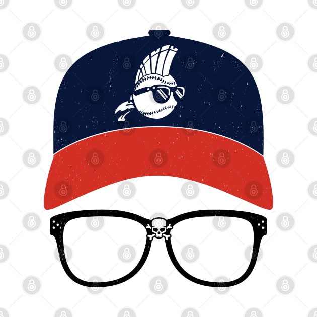 Ricky Vaughn Major League - vintage glasses and hat by BodinStreet