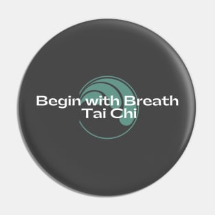 Begin with Breath Tai Chi - Logo B Pin