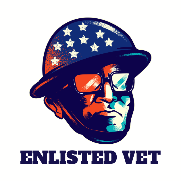 Enlisted Vet by CZ'sTees