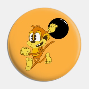 Bowling monkey Pin