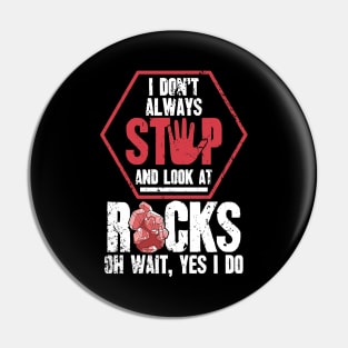 I don't always stop and look at rocks oh wait yes I do Pin